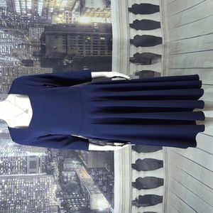 Karen J Design sz L Unique Vintage Full Circle A-Line Dress Sweetheart Neckline